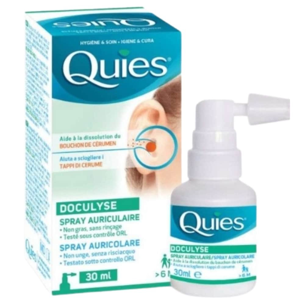 Quies Doculyse Anti Bouchon de Cerumen 30 ml